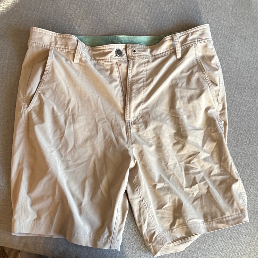 Free Fly Apparel Men's Light Tan Shorts